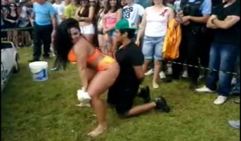 Brazilian lap dance.