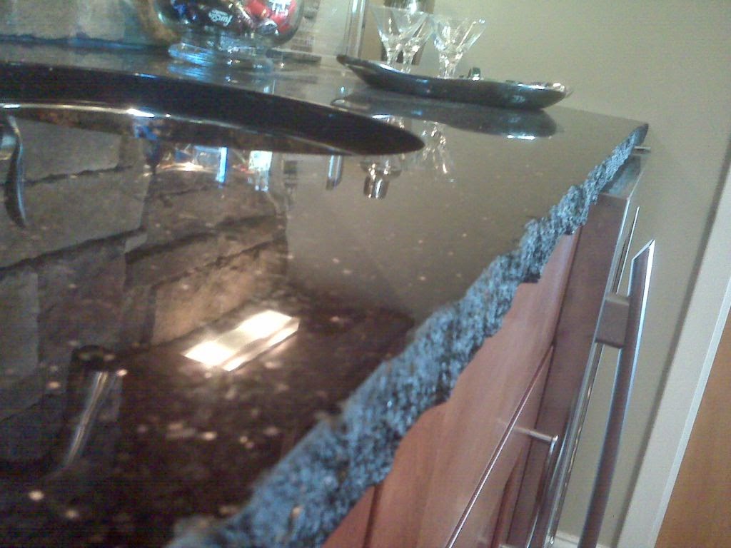 Southwest Granite rocks! Granite counter with Chiseled Edge