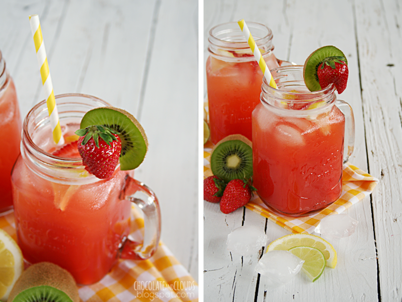 kiwi strawberry lemonade chocolate & clouds