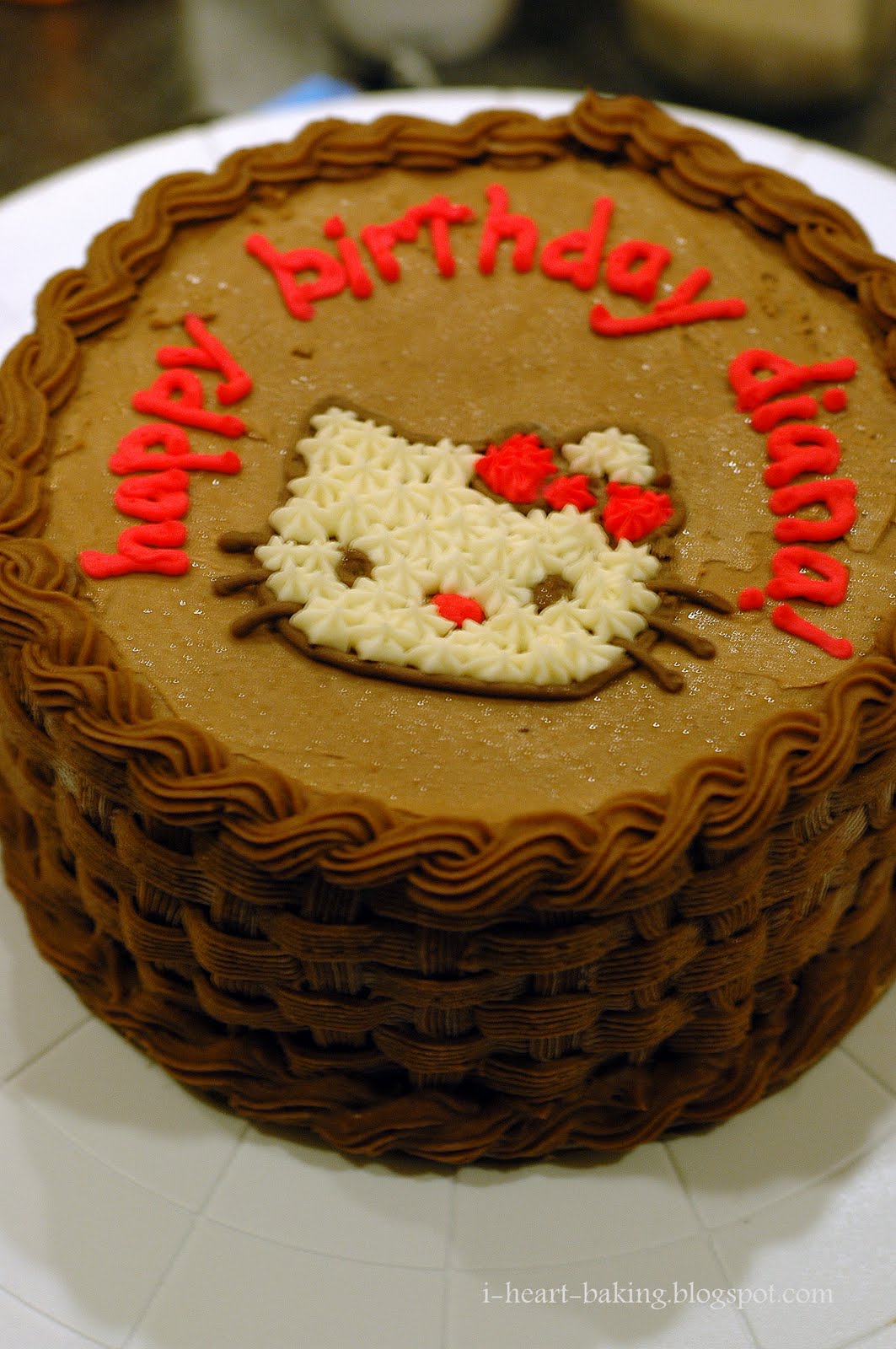 i heart baking! hello kitty ice cream cake