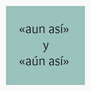 Aun así y aún así Corrección con tilde