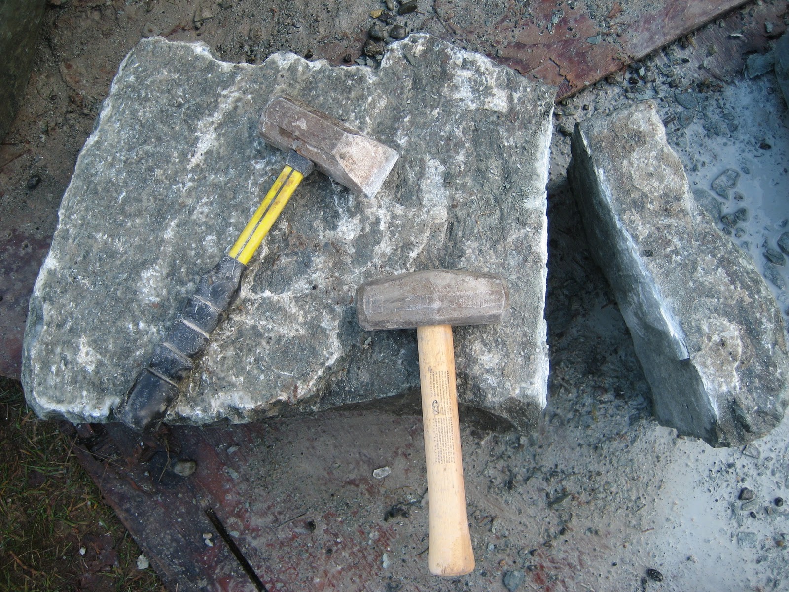 Borrowed Ground & Stone Splitting Stone...