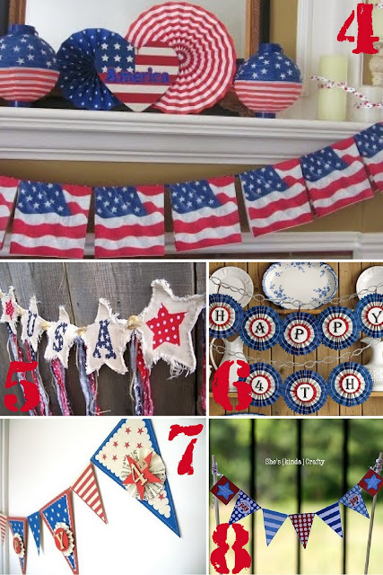 4th of July Roundup - Patriotic Banners!