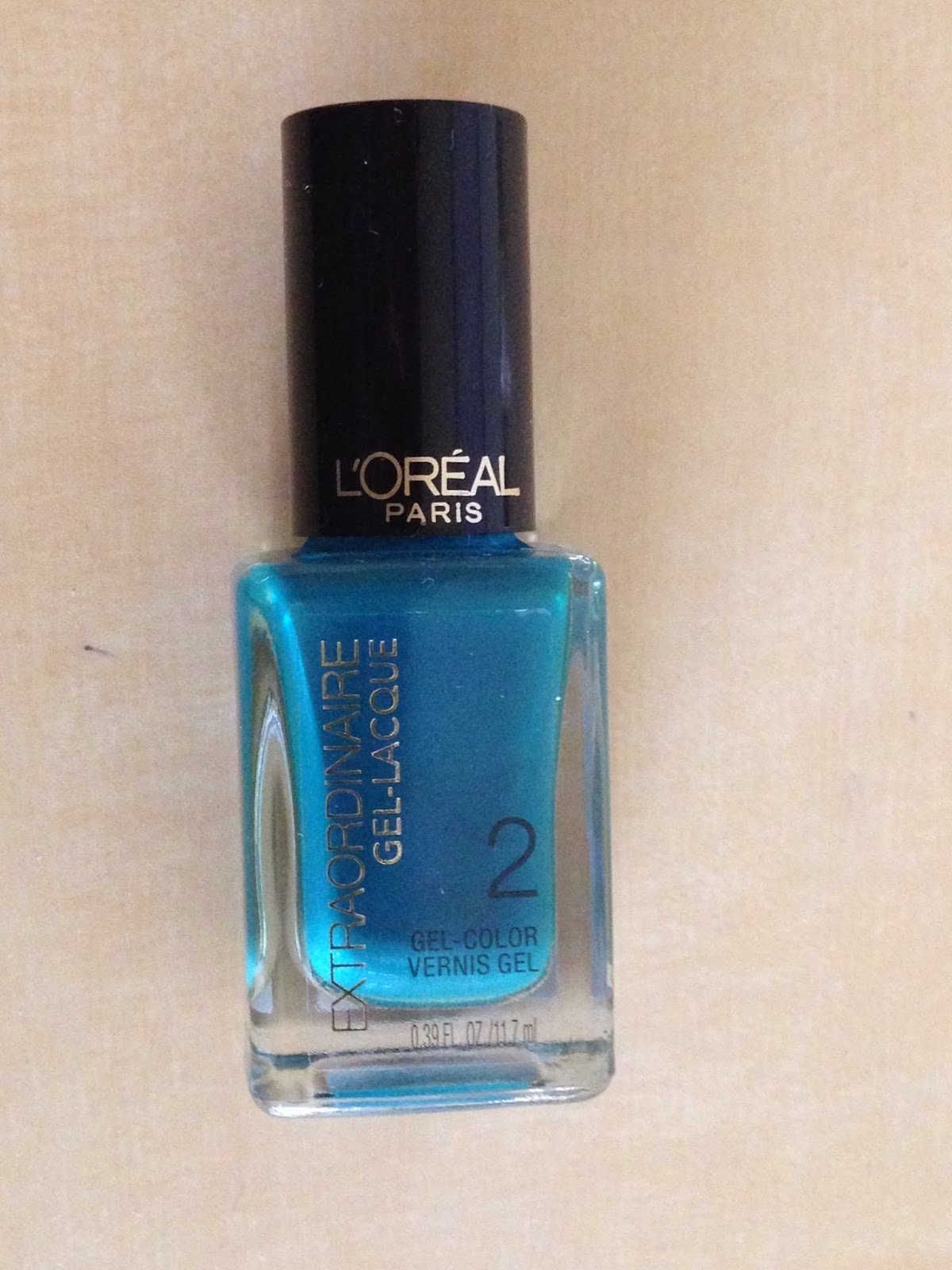 L'Oreal Gel Color Polish - #705 Fashions Finest nail polish, l'oreal polish, gel lacque, do it your self, gel manicure