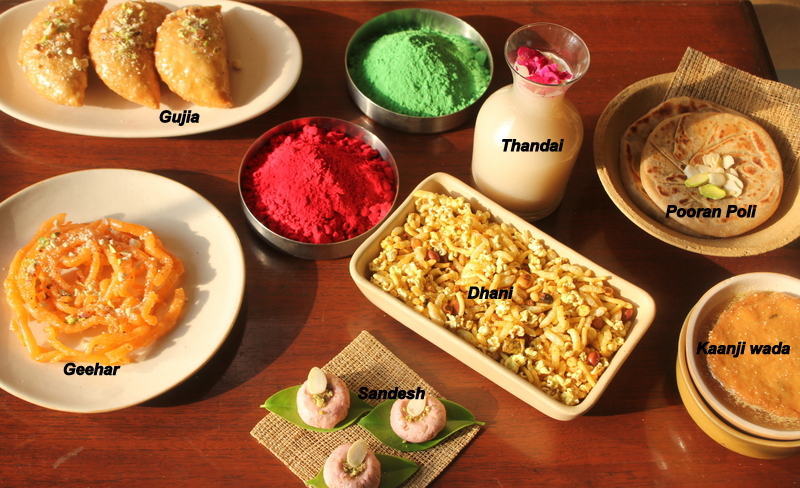 holi festival foods