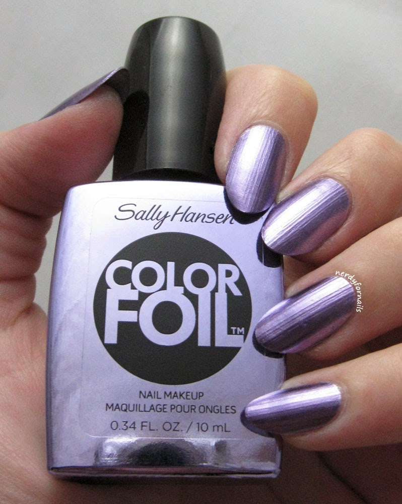 Sally Hansen Color Foil Purple Alloy Swatch