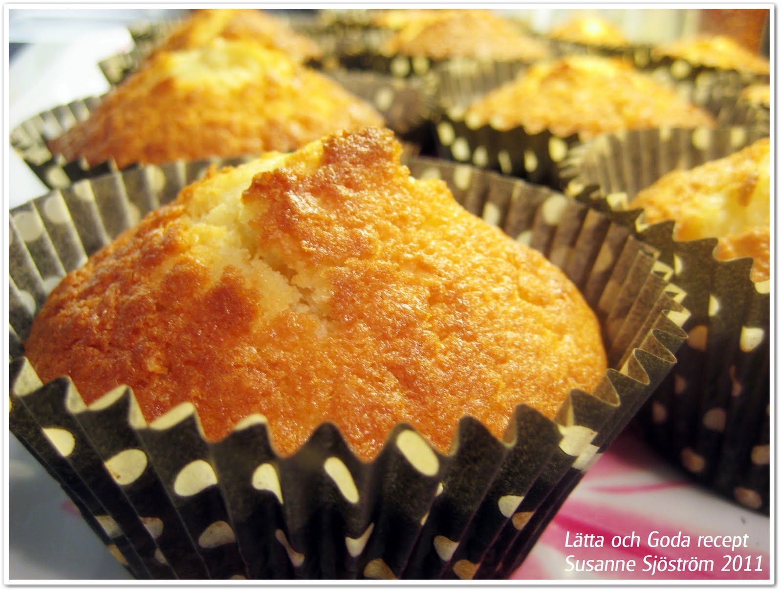 Lätta och Goda recept Muffins med ananas