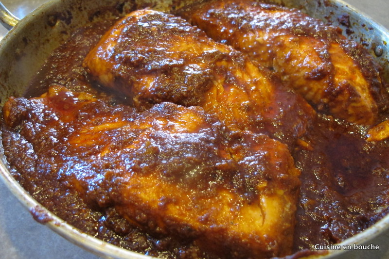 Poisson nordafricain à la sauce piquante chreime Le Blog de Cuisine