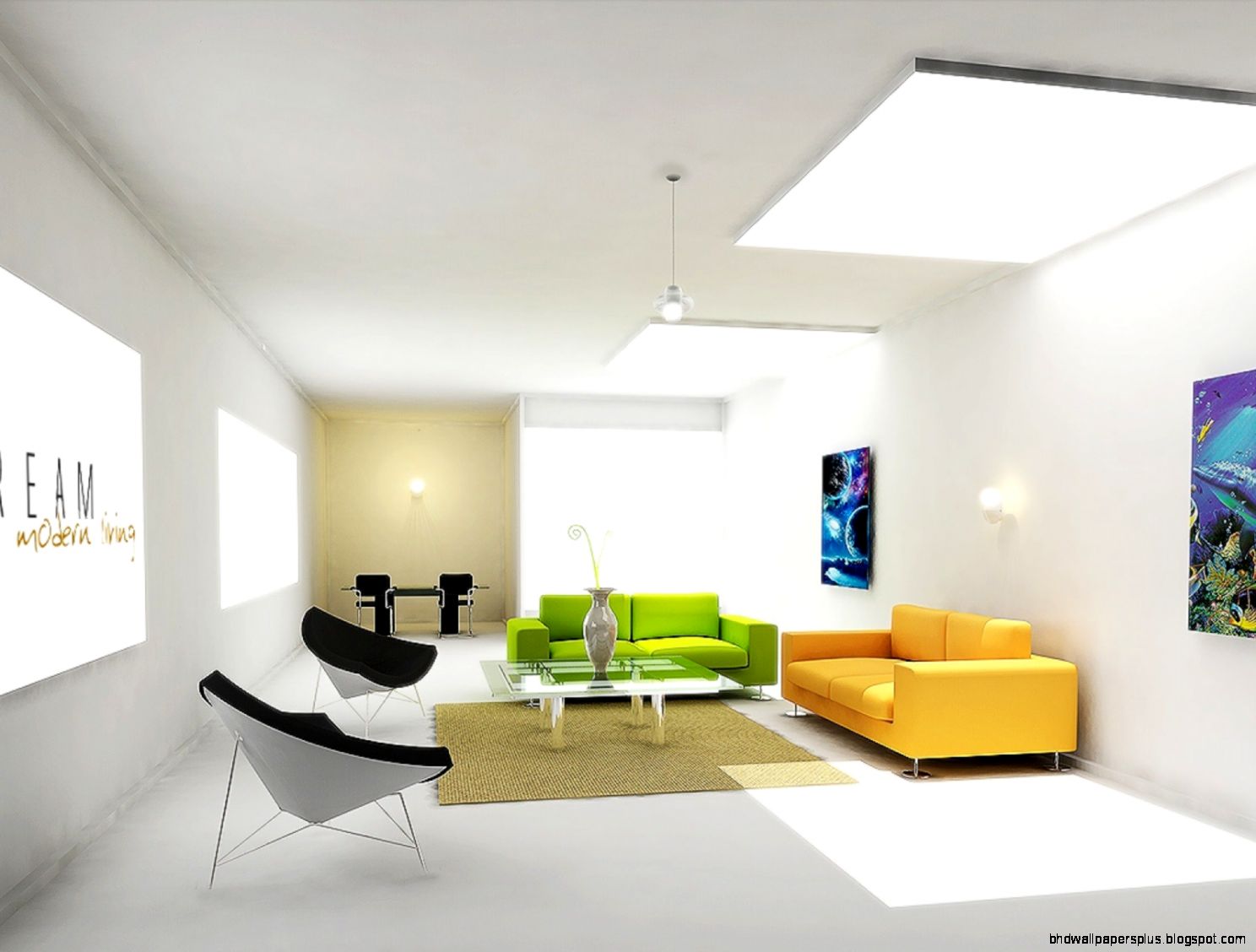 Modern Orange Living Room Design Modern Orange Living Room Design