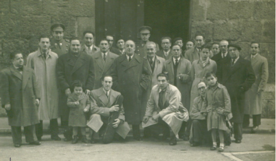 MIEMBROS DE LA ORQUESTA SINFÓNICA DE BURGOS. 1948