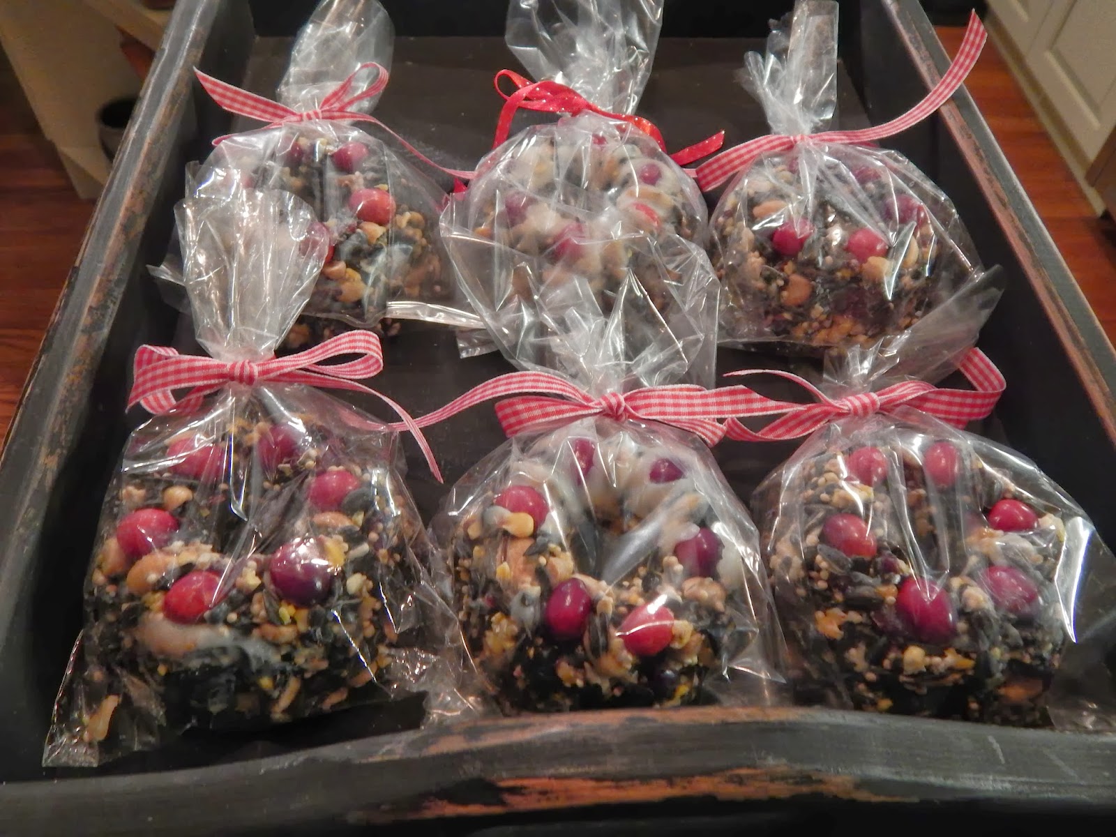 The Country Nest Homemade suet feeders