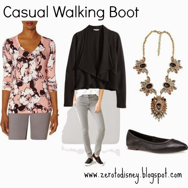 Zero to Disney What To Wear With a Foot Cast or Walking Boot