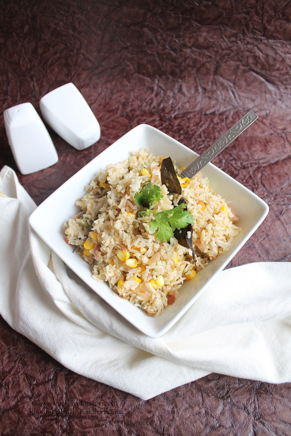 SweetCorn And Peas Pulao Raksha's Kitchen