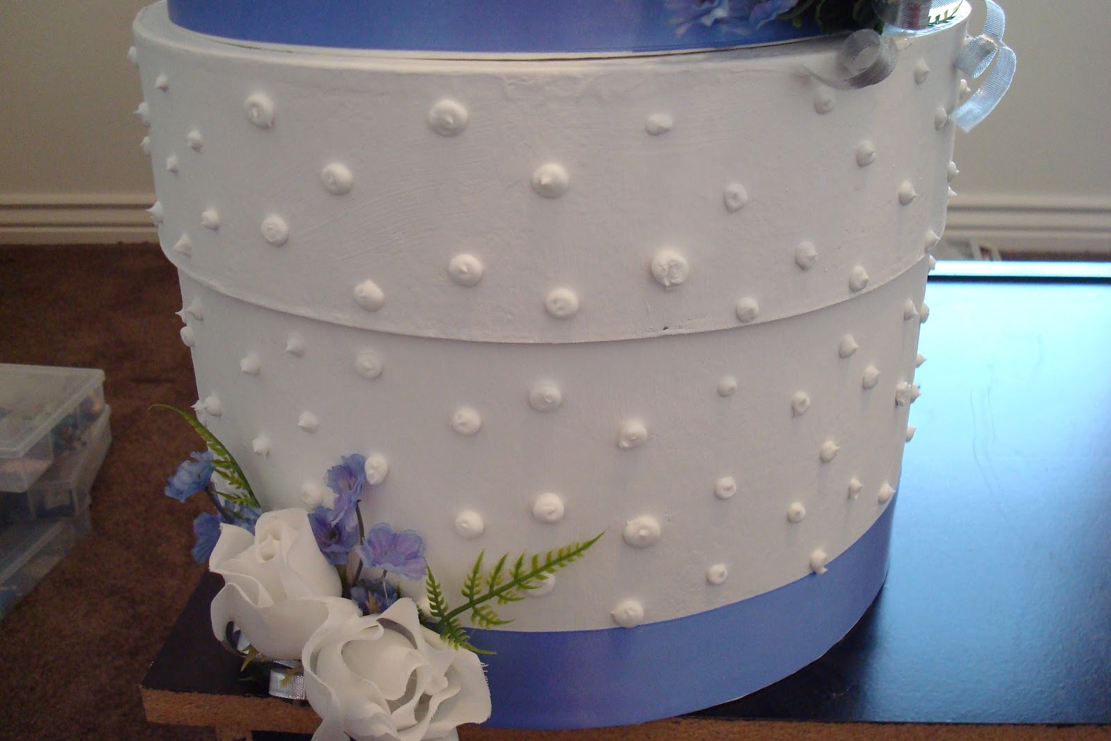 The Proverbs 31 Wife Paper Mache Wedding Cake