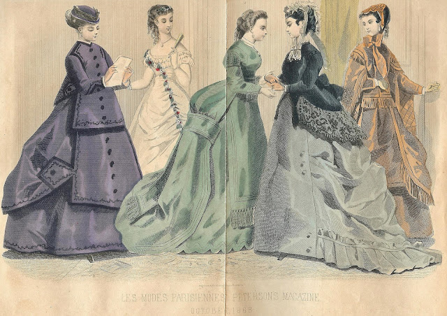 Antique French Fashion Gown Illustrations Royalty Free Graphics via Knick of Time Antique French Fashion Gown Illustrations Royalty Free Graphics via Knick of Time