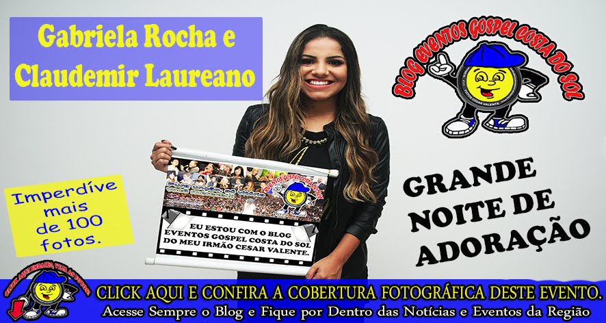 COBERTURA FOTOGRÁFICA 25-11-16 GABRIELA ROCHA E CLAUDEMIR LAUREANO E BANDA SÃO PEDRO(CLICK NA FOTO)