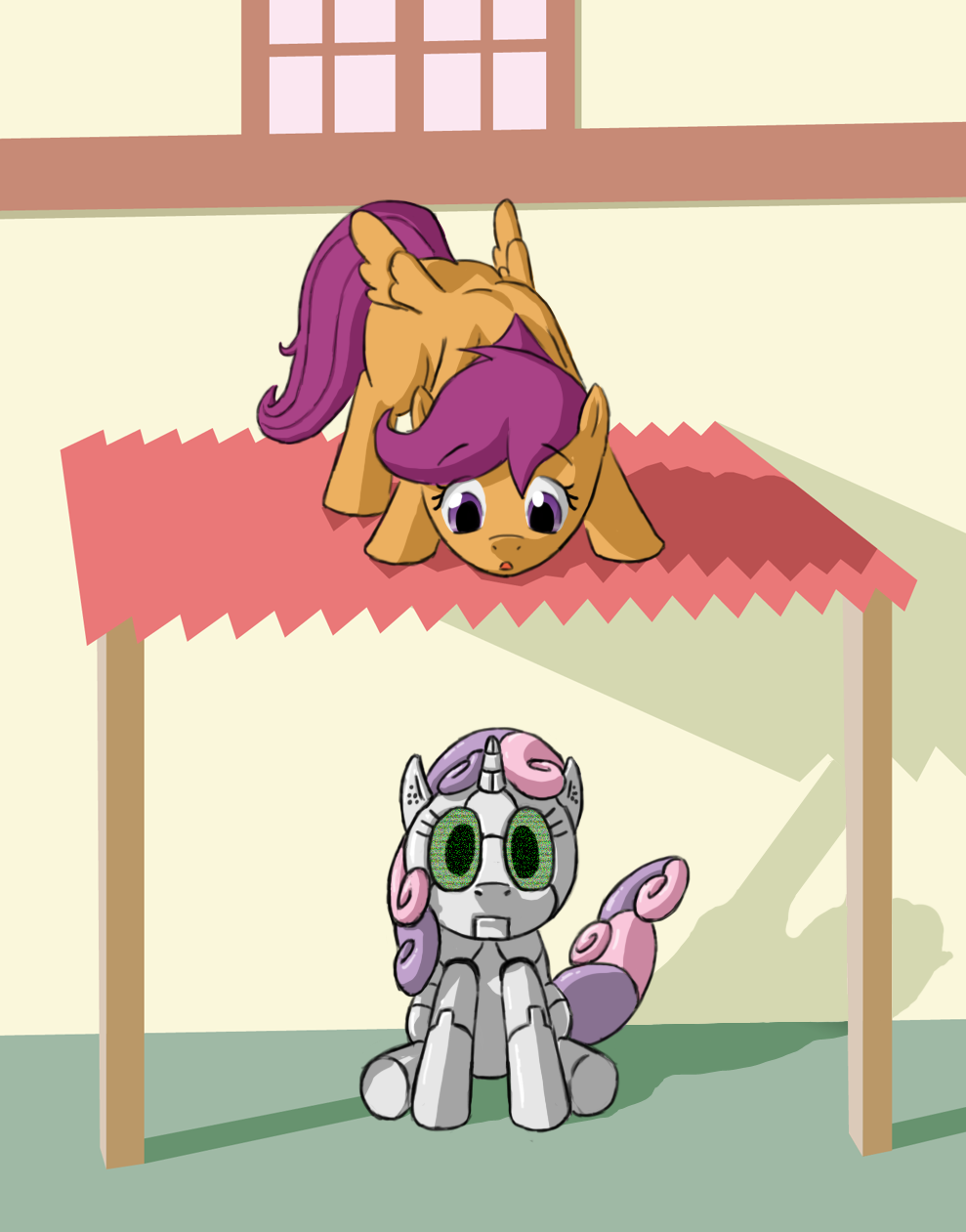 Funny pictures, videos and other media thread! - Page 13 168173+-+Friendship_is_Witchcraft+robot+scootaloo+Sweetie_Belle+Sweetie_Bot