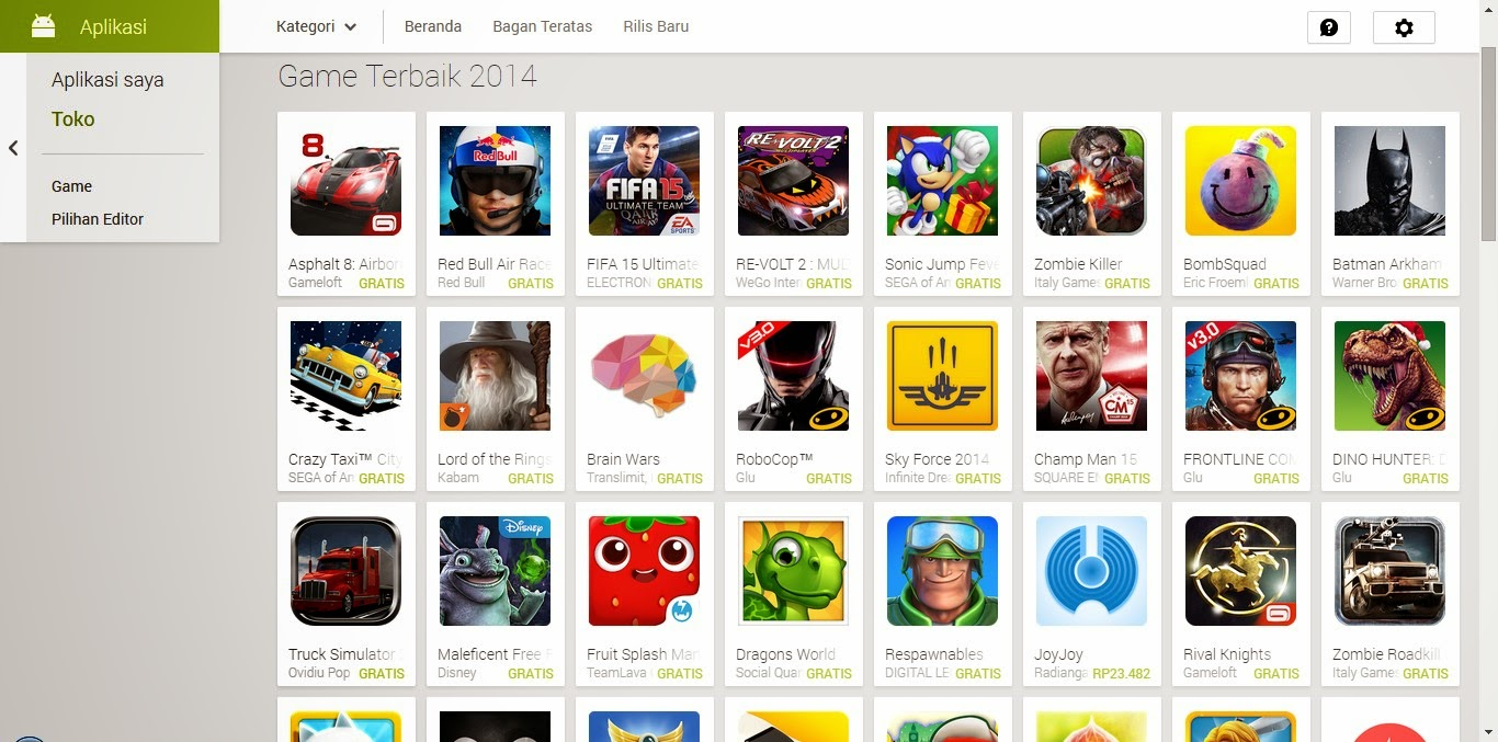 Kumpulan Download Game Android Terbaik dan Terpopuler 2014 Halaman 2 