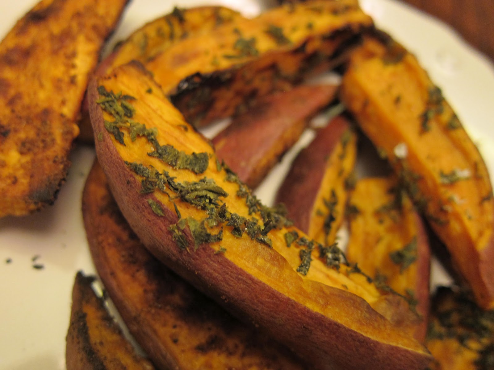 Weekday Gourmet Recipe (Re)creation Crispy LowSodium Sweet Potato