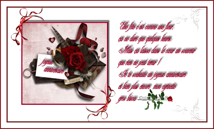 modele lettre anniversaire pour une soeur