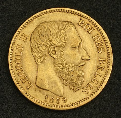 Buy gold Belgian 20 Franc Leopold II