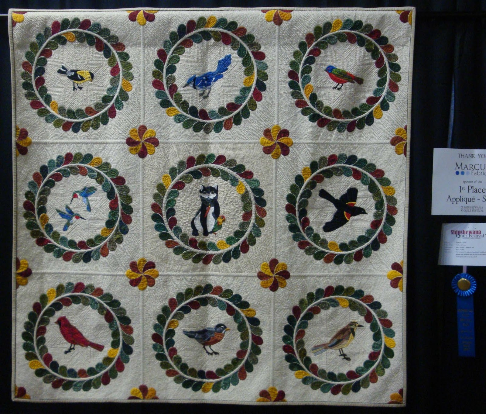 FABRIC THERAPY Shipshewana Quilt Festival, Part Two...