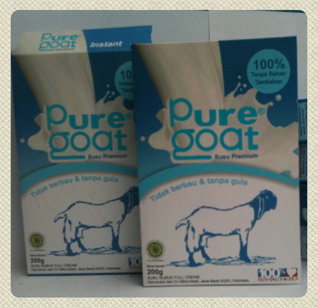 Puregoat Milk (Susu Bubuk Kambing 100% Murni - Tanpa Campuran Gula)