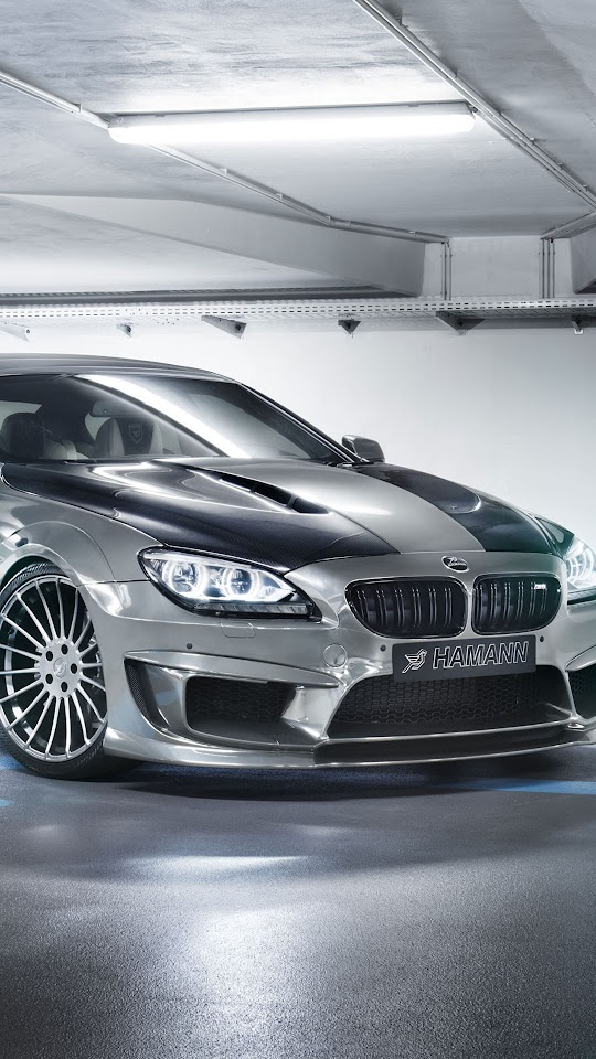BMW M6 Gran Coupe By Hamann Silver Android Wallpaper
