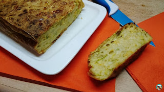 Pastel De Calabacín Con Queso