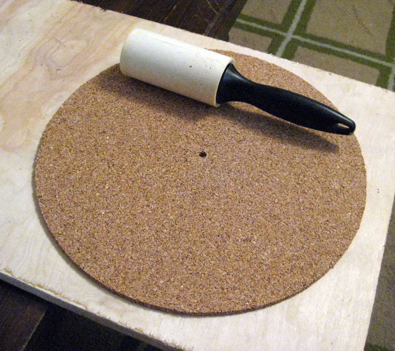 Vinyl Reprise DIY Cork Turntable Mat in 30 Minutes