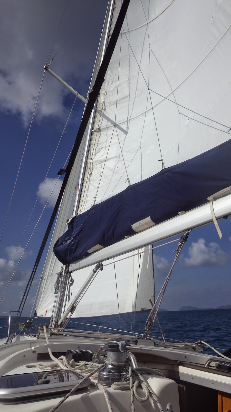 We Love St. Patrick's Day Bareboat sailing day 2 British Virgin