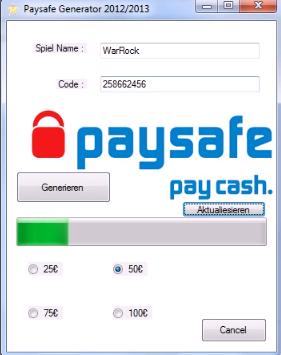 Money Credit Hack Softwares Paysafecard Generator V3 5