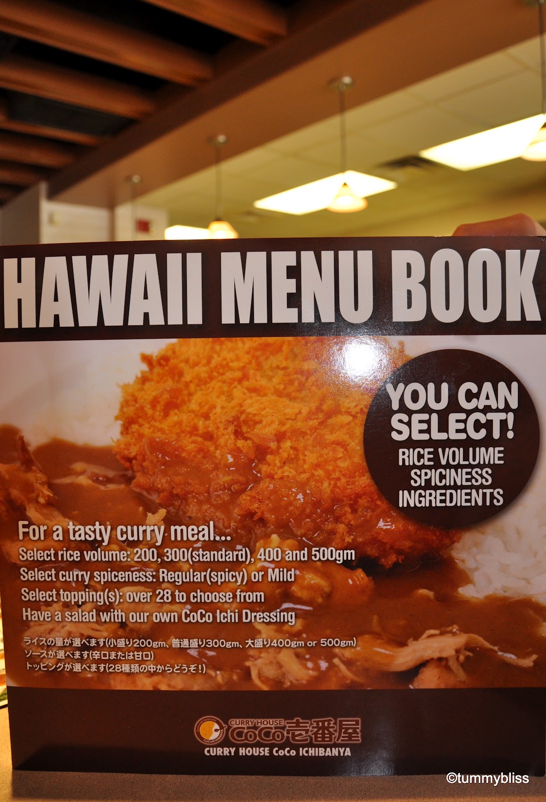 to devour... Curry House Coco Ichibanya