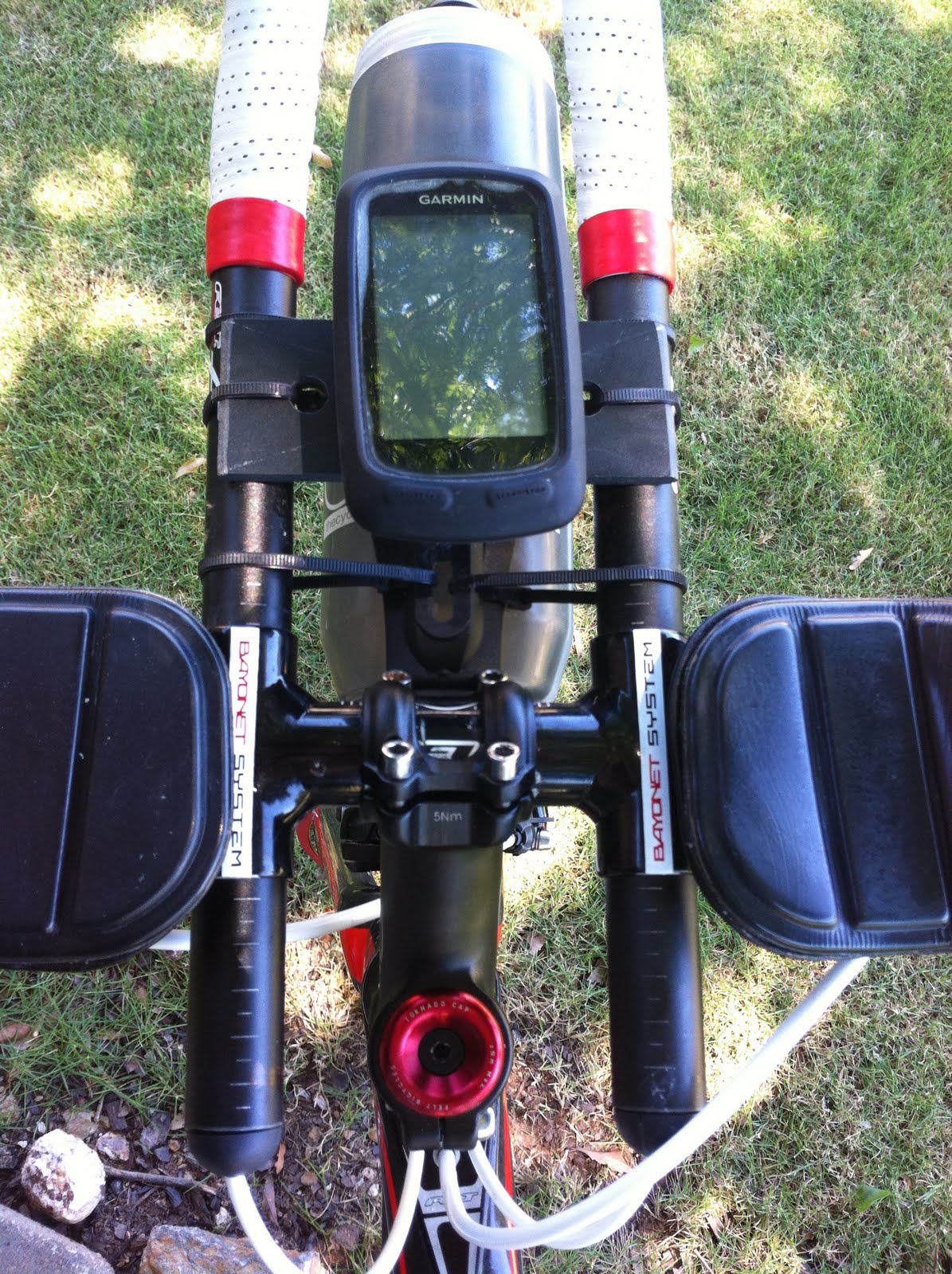 The Cycling Addiction DIY Aerobar Computer Mount