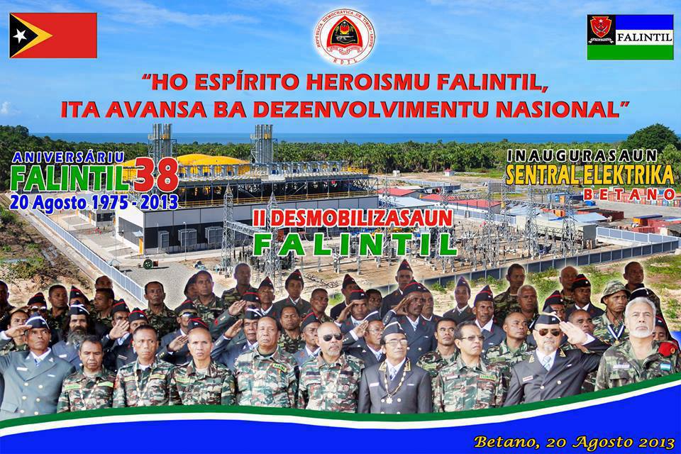 Renova Timor Happy 38th Anniversary of FALINTIL