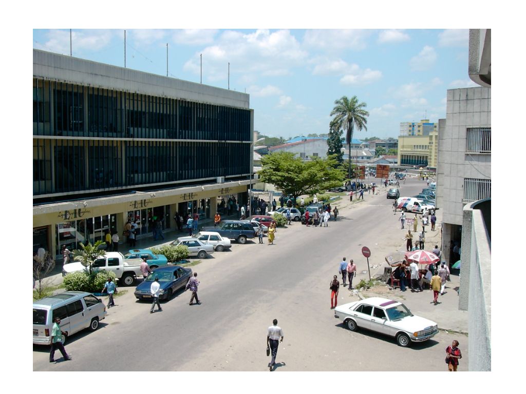 Kinshasa Then and Now Leopoldville 1950s Tropical Modernism sets the