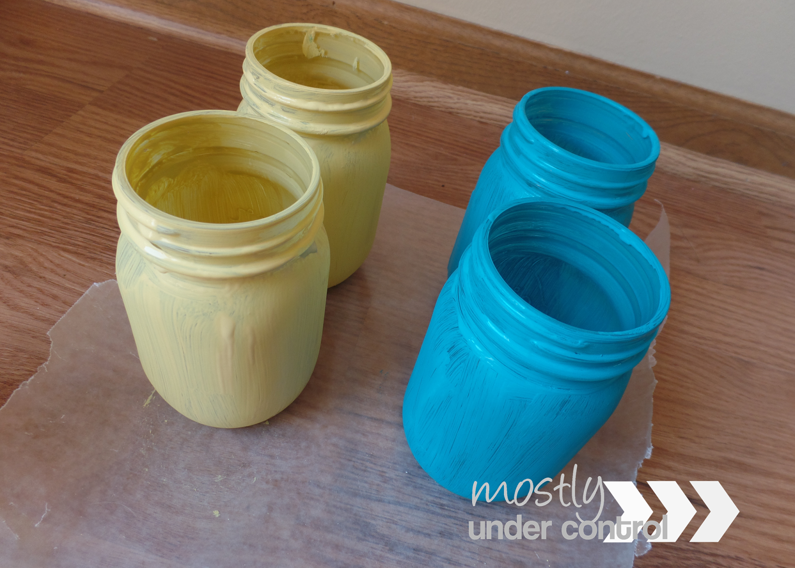 Painting Glass With Chalk Paint Mostly Under Control Let The Paint Dry For At Least 2 Hours When You Come Back To Another Layer Make Sure It Is Thin Again Or Will L Off Previous