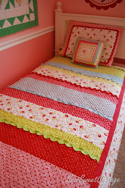 striped quilt sewing tutorial