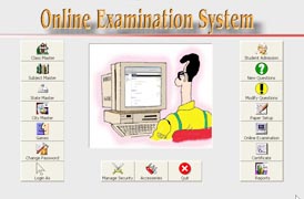 modules for online examination system project