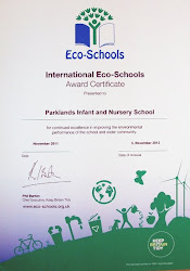 Our Green Flag certificate awarded in 2012