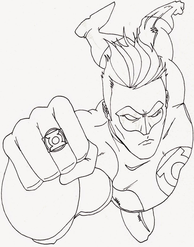 Coloring Pages: Superhero Coloring Pages Free and Printable