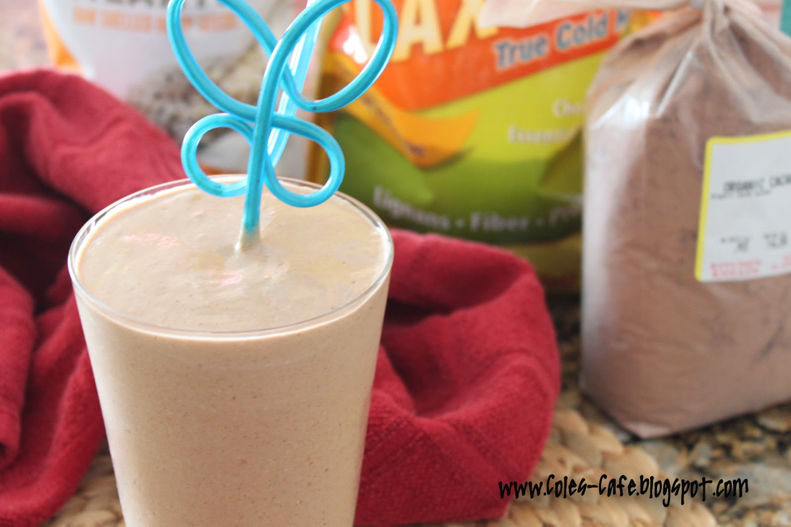 Coles Cafe Chocolate Pear Banana Protein Shake