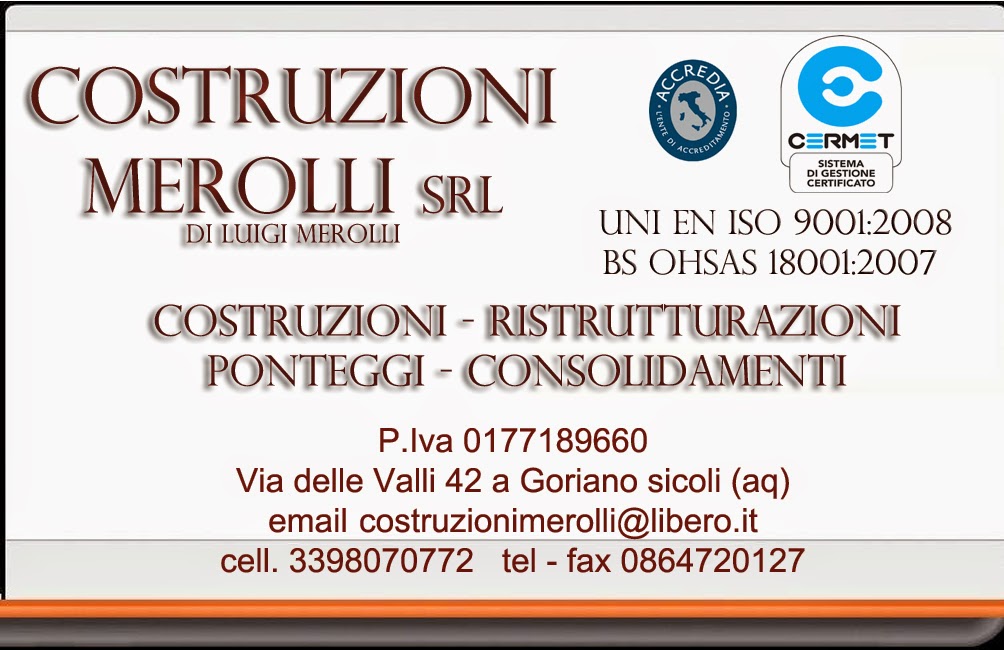 MEROLLI COSTRUZIONI s.r.l.