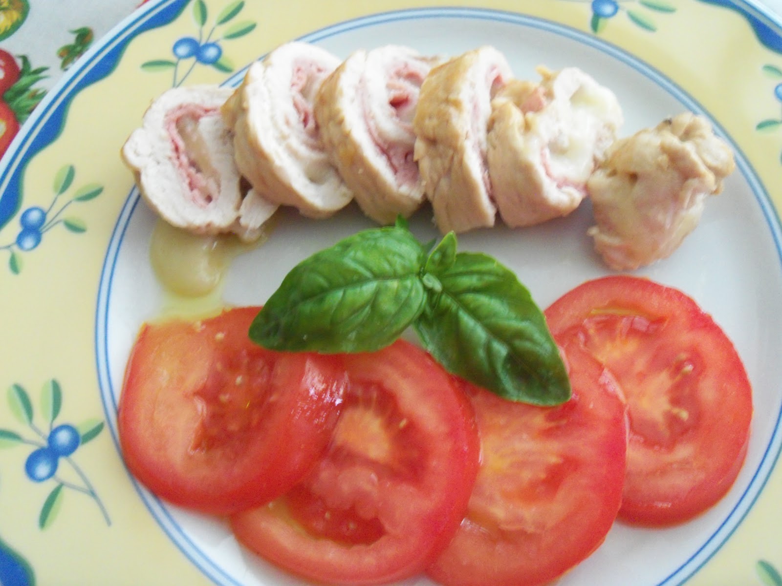Ai Sapori Involtini di fesa di tacchino al prosciutto e formaggio