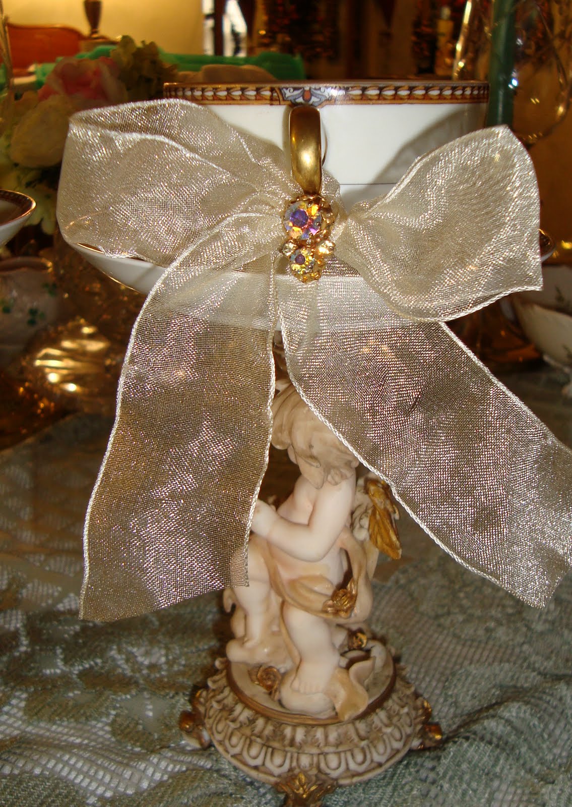 Martha's Favorites TEA CUPS & ANGELS!