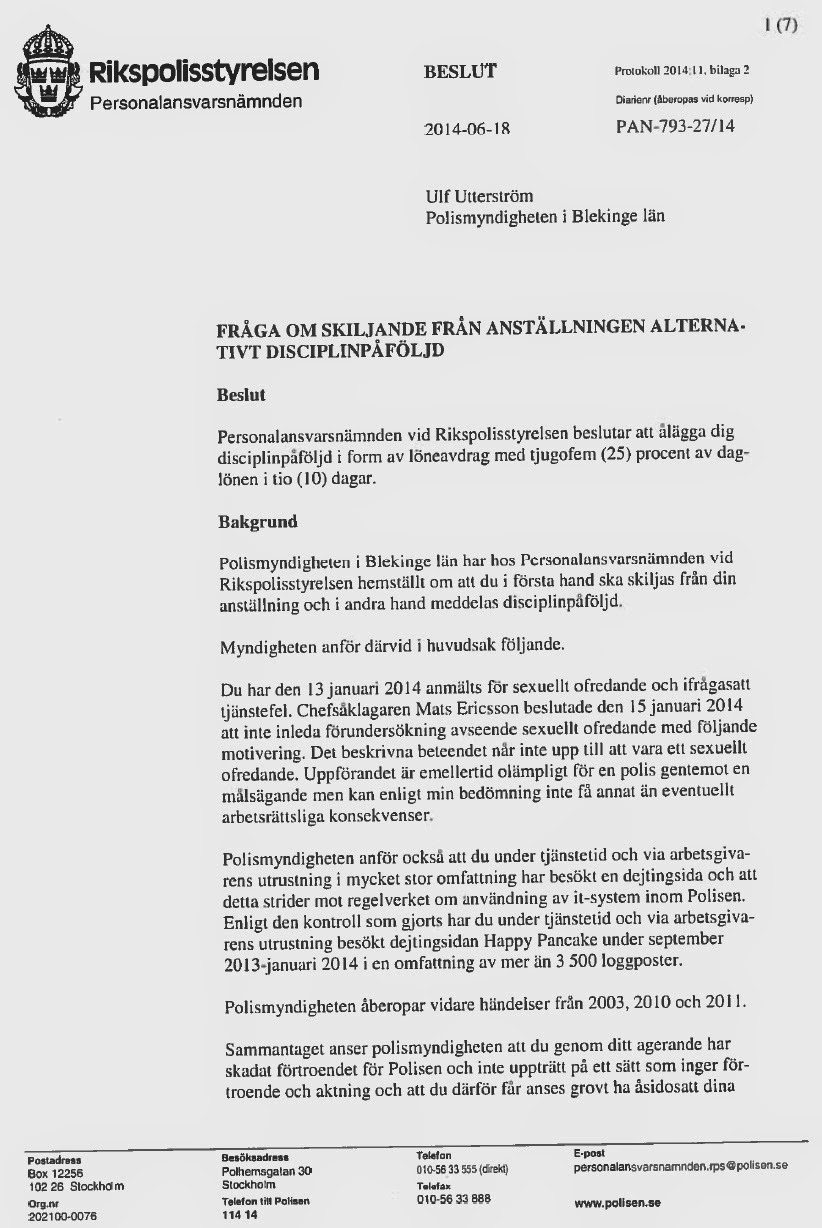 dejtingsajt kriminella politiker