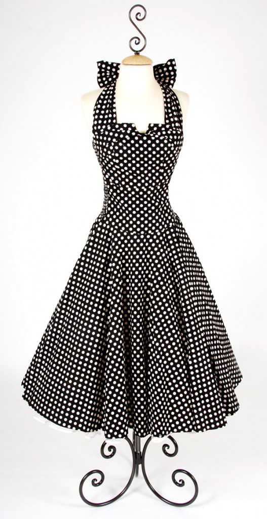 modelo de vestido anos 50