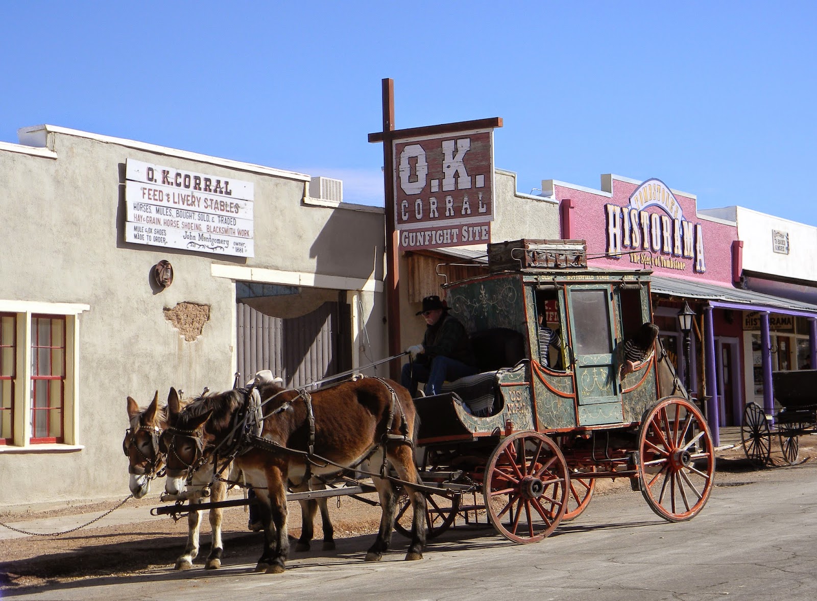 O.K. Corral's Rear Entrance