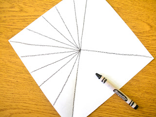 Student drawing lesson on making a web Student drawing lesson on making a web