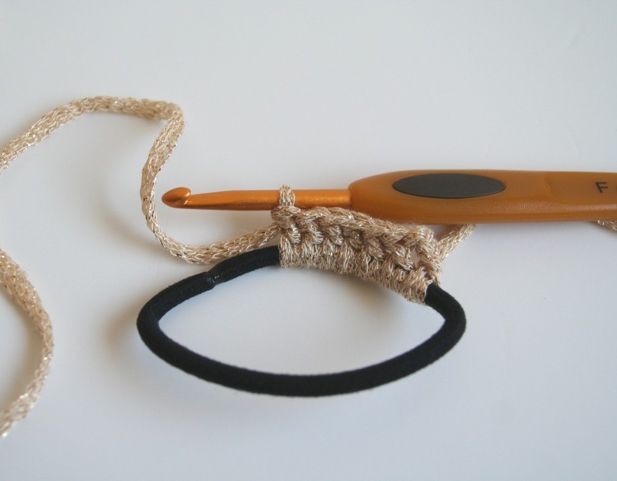 elastic ponytail holders. elastic ponytail holder